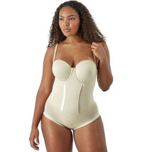 Maidenform Womens 40C Flexees Easy-up Convertible Firm Control Bodysuit 1256 - £19.73 GBP