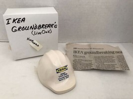 Commemorative Ikea Ground Breaking Miniature Helmet Live Oak Texas Keepsake - $19.80