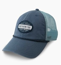 Southern Tide Coastal Lifestyle Patch Trucker Hat.Ensign Blue.MSRP$29.00 - £21.33 GBP