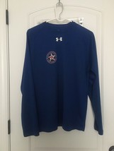 Under Armour Men&#39;s Print Long Sleeve Shirt Blue Activewear Size Medium - $36.22