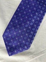 Daniel Cremieux Signature Collection Blue Floral Pattern 100% Silk USA Made - $10.00