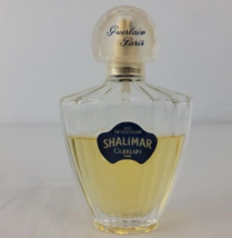 Shalimar Eau de Cologne Guerlain Perfume 75 ML 2.5 oz 60% Full Paris Vtg EUC - £33.70 GBP