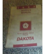 1987 Dodge Dakota Posteriore Ruota Drive Camion Servizio Repair Negozio Manuale - $69.98