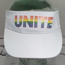 Unite Rainbow Visor Hat Adjustable  - £11.60 GBP