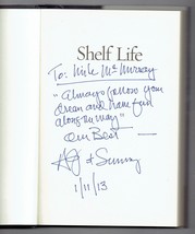Shelf Life by A. J. Scribante Signed Autographed Hardback Book Founder of Majers - £189.41 GBP