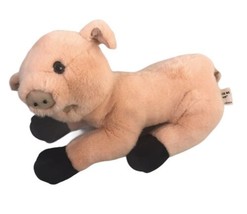 Vintage Kuddle Me Toys Pink Pig 13&quot; Plush Stuffed Animal Extremely Rare - $30.00