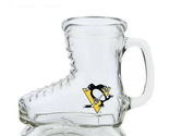 Pittsburgh Penguins NHL 3D Shaped Beer Stein Mug 16 oz Skate Glass 210101 - £23.31 GBP