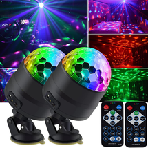 Gift for Kids Teens Adults, Disco Lights 2Pack , Led Mini Colors Stage Lights Di - £18.73 GBP