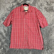 Columbia GRT Shirt Mens XXL Red Striped Titanium Omni-Dry Outdoor Coolma... - $15.33