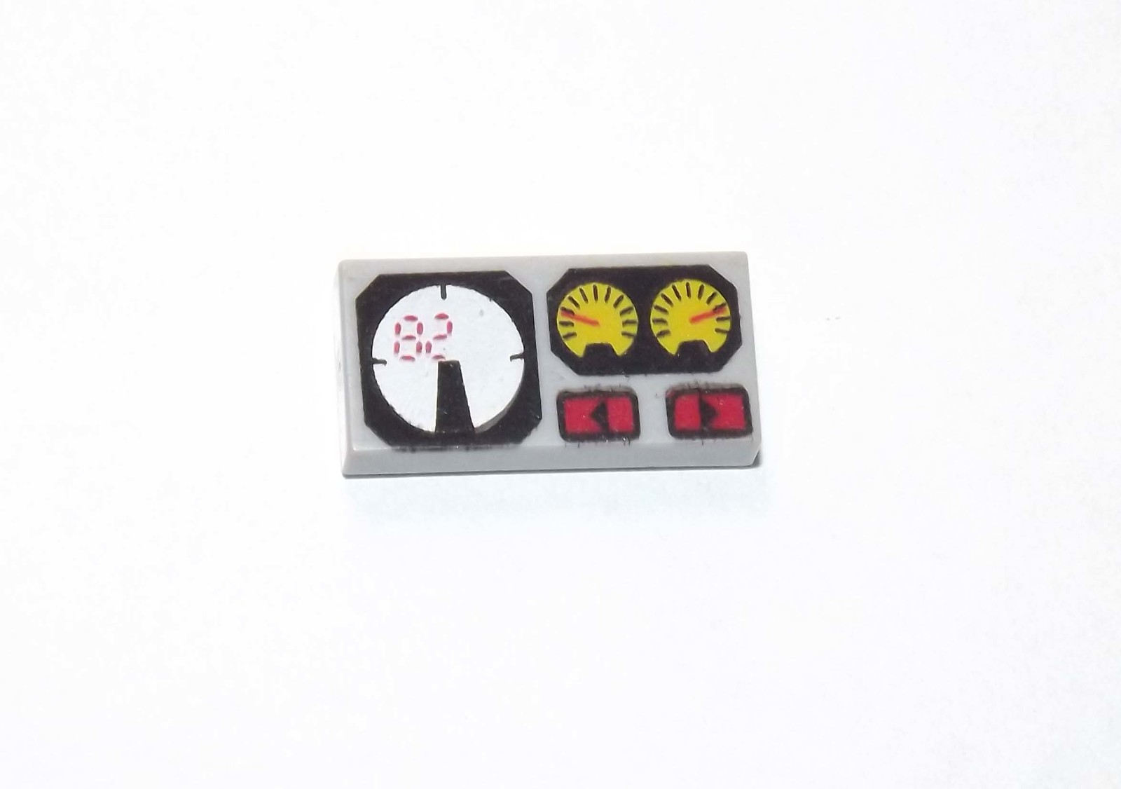 Minifigure Speedometer Control Panel 2X1 Piece US Seller - $3.98