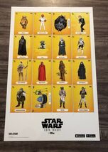 TOPPS STAR WARS RETURN OF THE JEDI NYCC UNCUT SHEET OF CARDS PROMO POSTE... - $19.80
