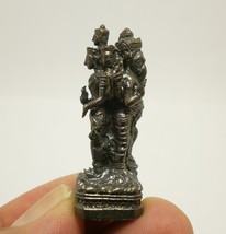 Hindu mini Gods amulet statue figurine Phra Trimurti &amp; Lord Ganesha Supreme mini - £31.27 GBP