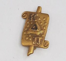 Vintage Sorority Pin 10K Yellow Gold ΚΔΠ 1960&#39;s 1.25 Grams - £51.44 GBP