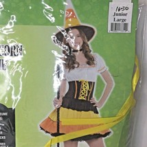 Halloween Candy Corn Cutie Costume Witch Style Junior Large - £29.25 GBP