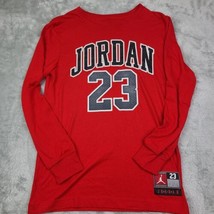 Michael Jordan No. 23 Chicago Bulls Practice Flight  Youth L Long Sleeve... - £13.87 GBP