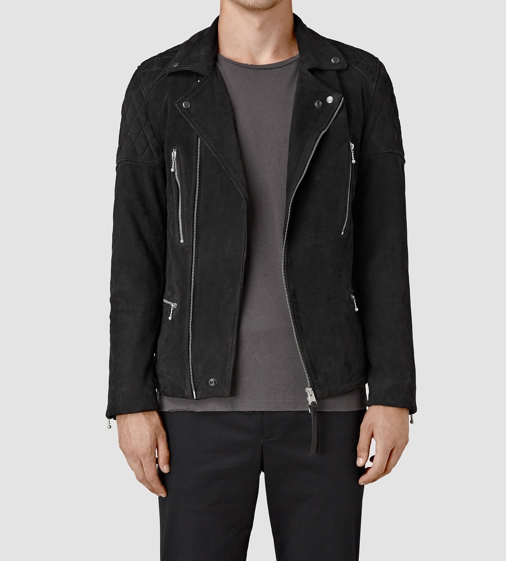 Men's fashion black suede leather jacket, Suede jacket for men, Men's jackets 20