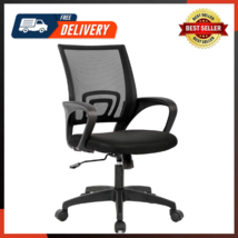 Home Office Chair Ergonomic Desk Chair Mesh Computer Chair With Lumbar Support - £36.76 GBP