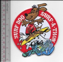 Vintage Surfing California Surf Dog Surfing Competition San Diego, CA Promo Patc - £7.97 GBP