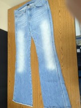 Willi Smith Flared Boot Cut Leg Stretch Blue Jeans Women’s Size 8 - £9.94 GBP