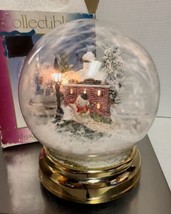 VTG Collectibles Musical Snow Ball Illuminated Frosty Snow Man Globe Fan Blown - $40.00