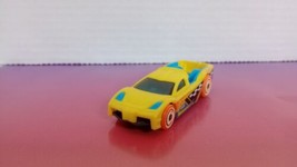 2012 Mattel Hot Wheels Hypertruck - 1:64 Yellow Blue Orange White rims - £2.37 GBP