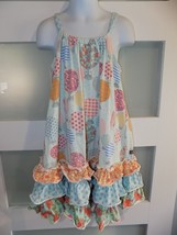 Matilda Jane Happy and Free Up in the Air Hot Air Balloon Dress Size 8 G... - $32.85