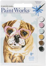 Paint Works Paint BY NUMBER Kit 8X10Dog Love Pack OF 3 - $1,060.53 MXN