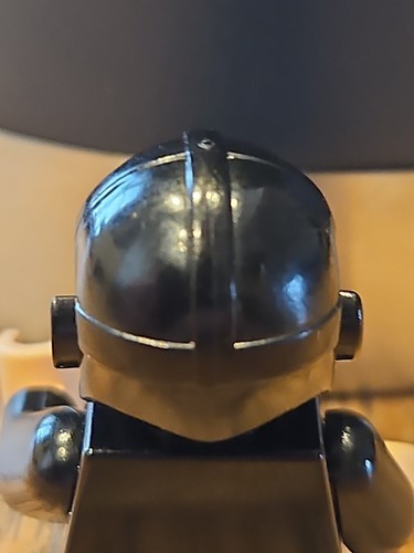 LEGO Minifigure Accessory Aviator Helmet Black hat Item image 3