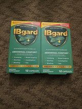 2 IBgard Daily ABDOMINAL COMFORT with Peppermint Oil 12 Capsules (Y105) - $18.47