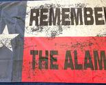 Remember The Alamo Texas 3&#39;X5&#39; Flag ROUGH TEX® 100D - £15.18 GBP