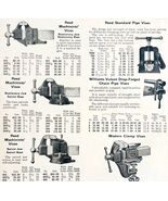 1922 N.T. Bushnell Machinist Vises Tool Advertisement Catalogue Hardware... - $545.74 MXN