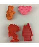 Wilton Character Cookie Cutter Peanuts Snoopy Pooh Dough Press Vintage 1... - £25.65 GBP