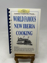 Louisiana Crawfish-Man World Famous New Iberia Cooking Cajun Cookbook Si... - $24.74