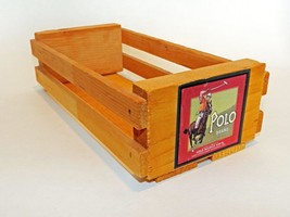 Vtg-New! 1972 &#39;napa Valley Box Company&#39; Wood Crate For Cassettes, 8-Tracks, Etc. - £17.36 GBP