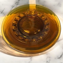 Vintage Indiana Glass KINGS CROWN Thumbprint Amber Luncheon Plates set o... - $572.87 MXN