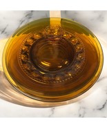 Vintage Indiana Glass KINGS CROWN Thumbprint Amber Luncheon Plates set o... - $36.73 CAD