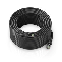 Ethernet Cable 200 ft CAT6 High Speed Internet Network LAN Cable Cord, Outdoor W - £43.95 GBP