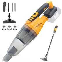 Cordless Vacuum Cleaner For Dewalt 20V Batteries, Car Vacuum Cleaner Portable Wi - £40.71 GBP