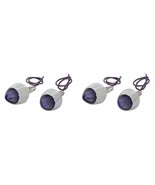 Purple Lighted Chrome Bullet License Plate Fasters Bolts Hot Rod Rat Str... - $36,866.31 MXN