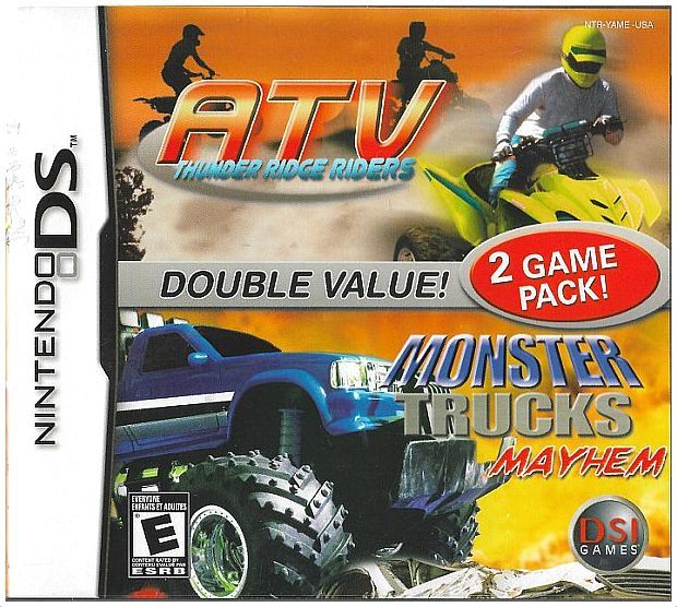 Nintendo DS - ATV Thunder Ridge Riders / Monster Trucks Mayhem (2007 ...