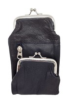 Marshals Navy Blue Silver Frame 100s PU Leather Cigarette Pack/Coin Pouch Wallet - £8.13 GBP