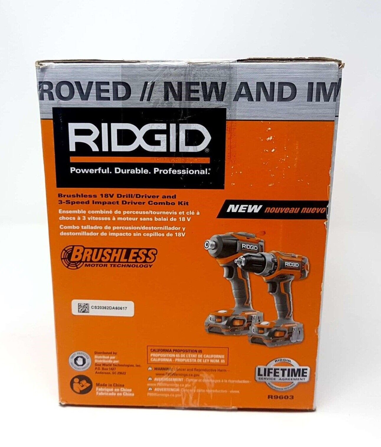 Ridgid r9603 online