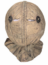 Trick r Treat &quot;Sam&quot; Burlap Latex Mask Halloween Trick or Treat Studios - £20.87 GBP