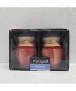 Pfaltzgraff NAPOLI Salt &amp; Pepper Shakers Red Yellow Blue Green - $705.51 MXN