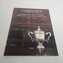 Christie&#39;s Important American Furniture Silver Folk Art Decorative Arts Jun 1999 - £15.42 GBP