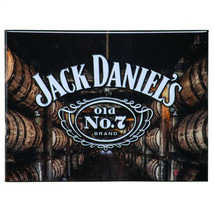 Jack Daniel&#39;s Barrel House Embossed Magnet Multi-Color - £10.22 GBP