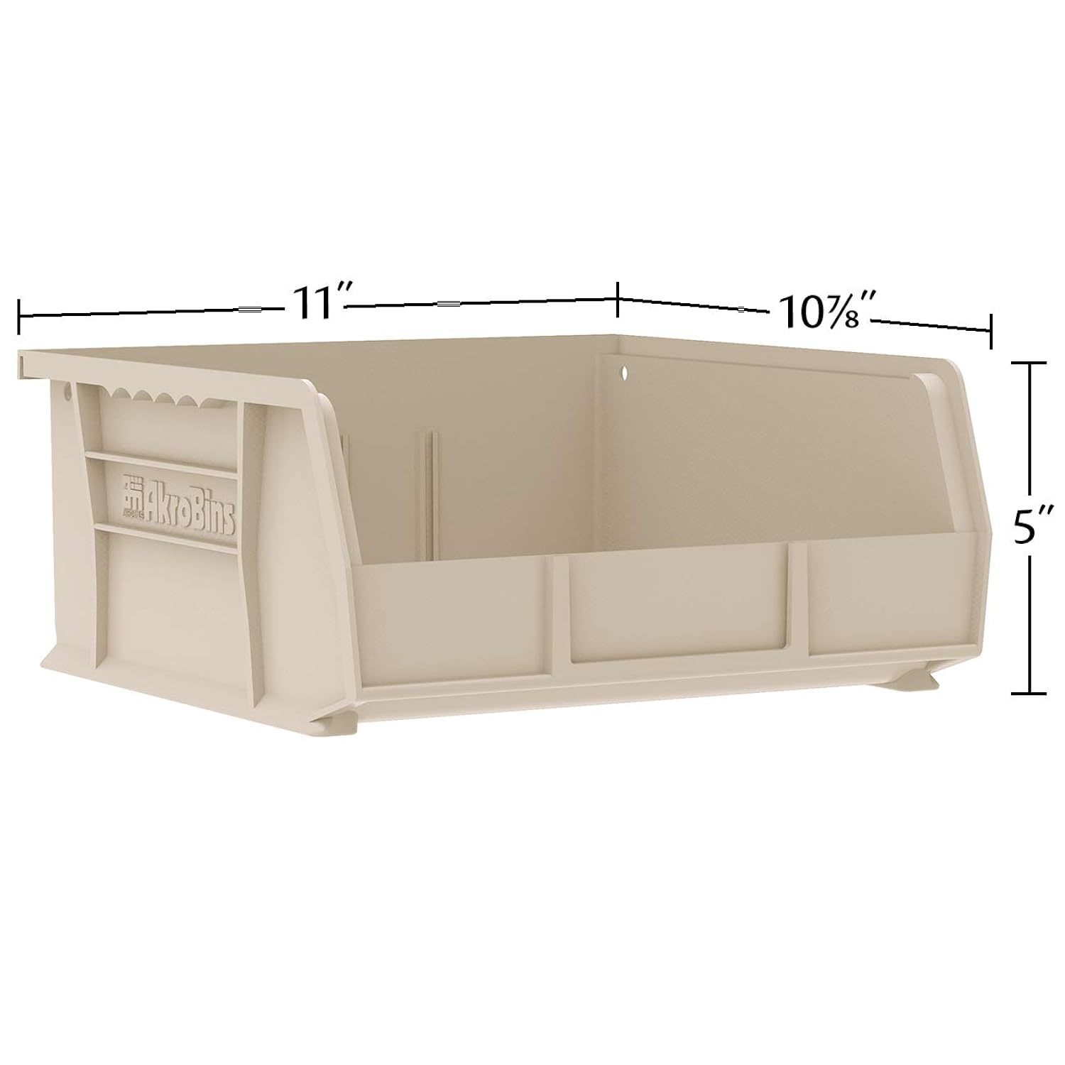 AkroMils 30235 AkroBins Plastic Hanging Stackable Storage Organizer