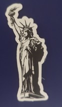 Black And White Statue Of Liberty Sticker - £2.79 GBP