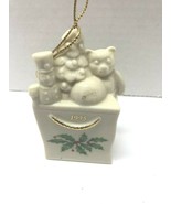 Lenox 1995 Porcelain BAG of Treasures Christmas Ornament - £7.82 GBP