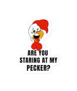 Are you staring at my PECKER ? Bubble-free stickers - £3.90 GBP+
